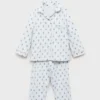 Pyjama mit Blumenmuster Pyjama mit Blumenmuster