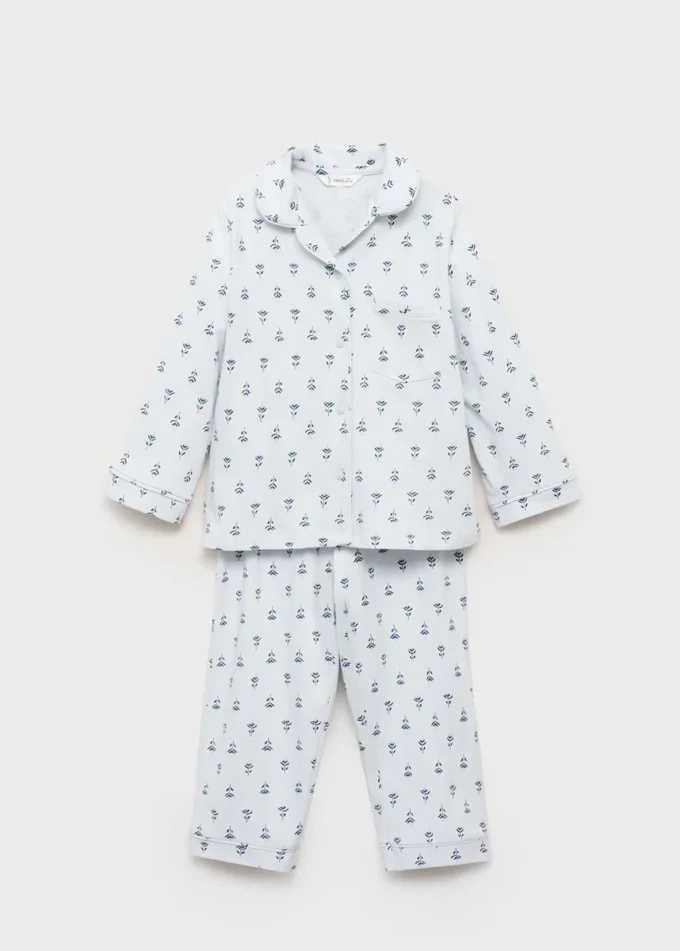 Pyjama mit Blumenmuster Pyjama mit Blumenmuster