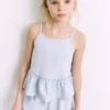 Pyjama-Shorts mit Rüschen