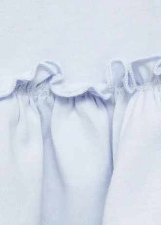 Pyjama-Shorts mit Rüschen