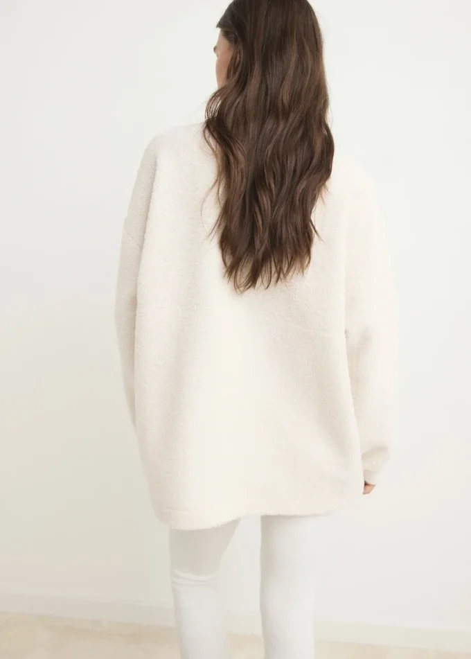 Pyjama-Sweatshirt aus Lammfell Pyjama-Sweatshirt aus Lammfell