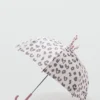 Regenschirm mit Leopardenmuster und Ohren Regenschirm mit Leopardenmuster und Ohren