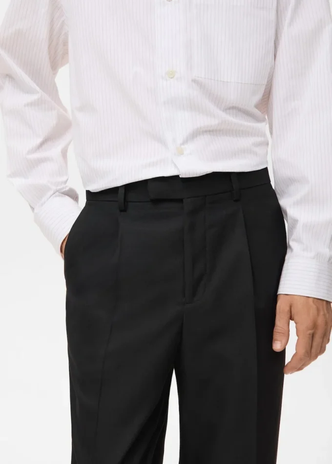 Regular-Fit-Anzughose mit Bundfalten Regular-Fit-Anzughose mit Bundfalten