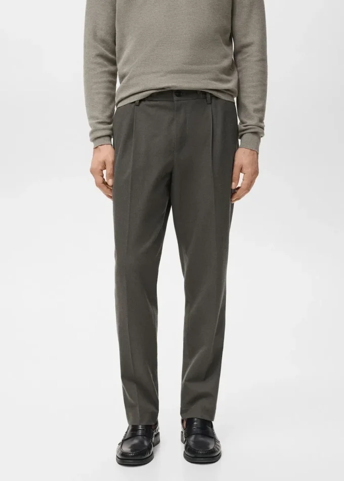 Regular Fit Cordhose mit Bundfalten Regular Fit Cordhose mit Bundfalten