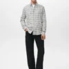 Regular Fit Flanellhemd mit Karomuster