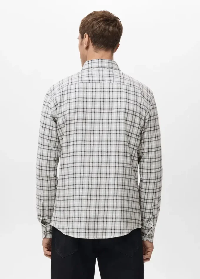 Regular Fit Flanellhemd mit Karomuster