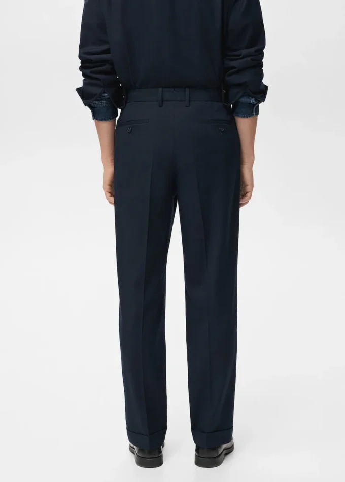 Regular-Fit-Flanellhose mit Bundfalten Regular-Fit-Flanellhose mit Bundfalten