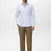Regular Fit gestreiftes Baumwollhemd Regular Fit gestreiftes Baumwollhemd