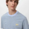 Regular-Fit-Hemd aus 100 % Baumwolle mit Streifenmuster Regular-Fit-Hemd aus 100 % Baumwolle mit Streifenmuster