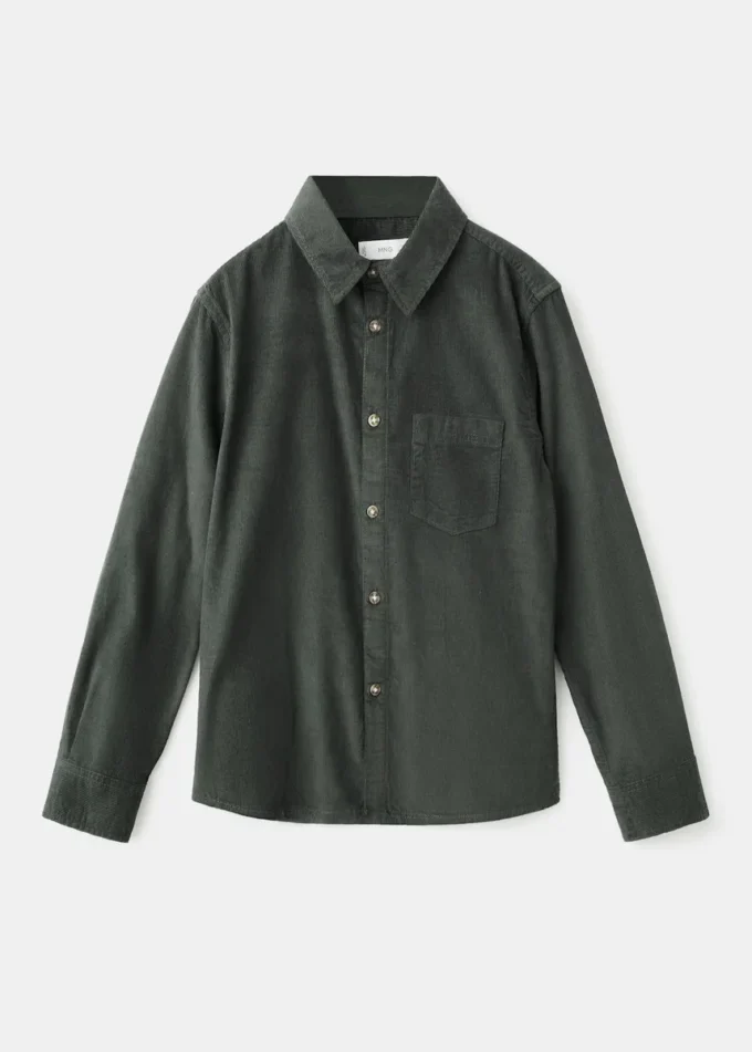 Regular-Fit-Hemd aus Cord Regular-Fit-Hemd aus Cord