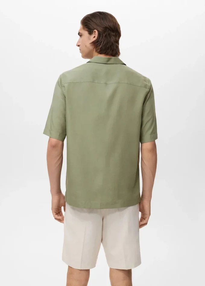 Regular-Fit-Hemd aus Lyocell Regular-Fit-Hemd aus Lyocell