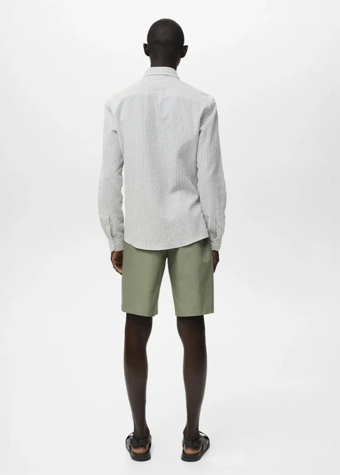Regular-Fit-Hemd mit Streifenmuster Regular-Fit-Hemd mit Streifenmuster