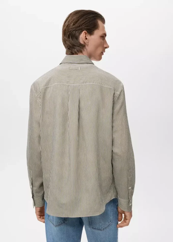 Regular Fit Hemd mit Streifenmuster Regular Fit Hemd mit Streifenmuster