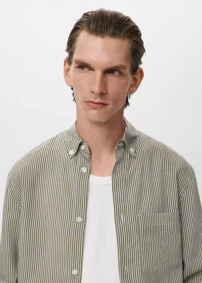 Regular Fit Hemd mit Streifenmuster Regular Fit Hemd mit Streifenmuster
