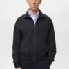 Regular-Fit-Hoodie mit Reißverschluss