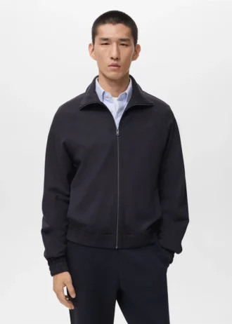 Regular-Fit-Hoodie mit Reißverschluss