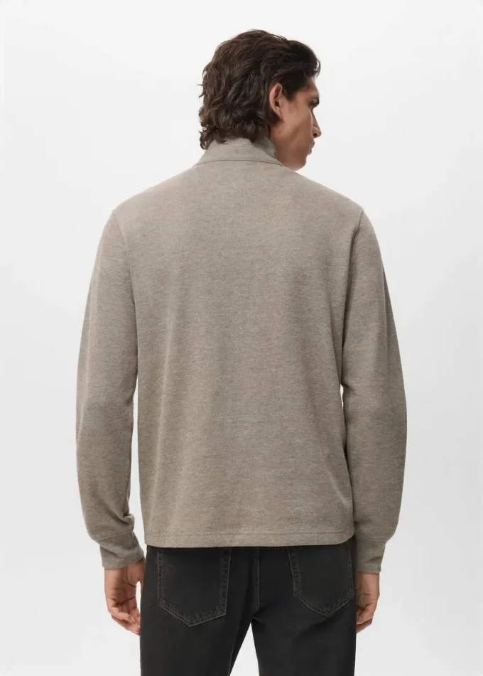 Regular-Fit-Hoodie mit Reißverschluss