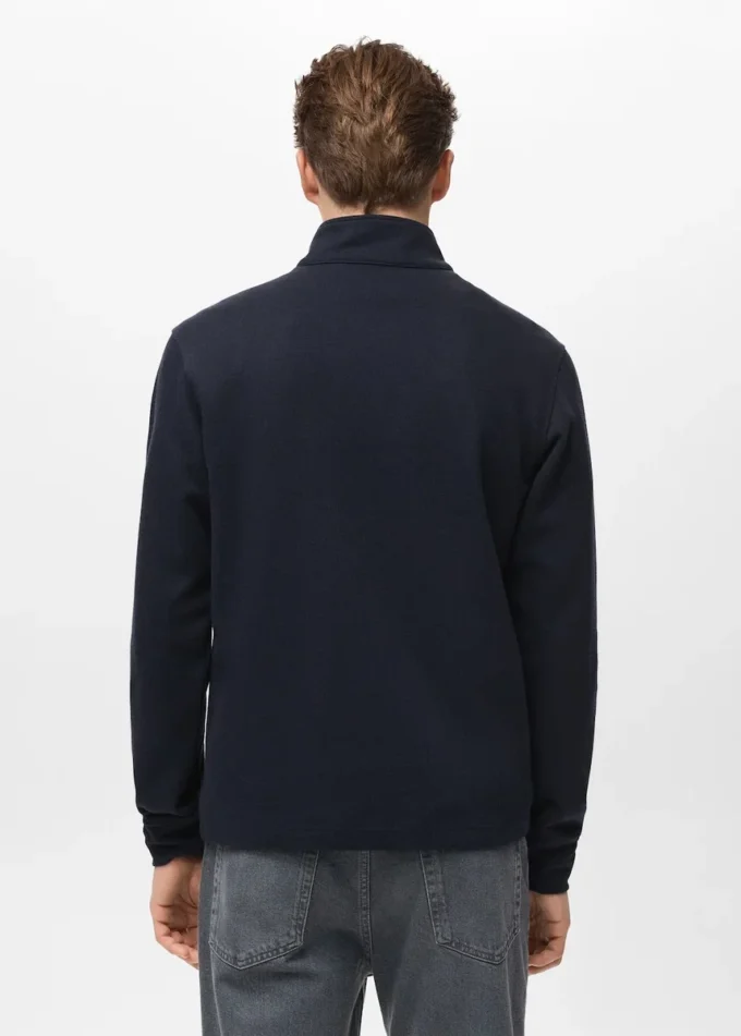 Regular-Fit-Hoodie mit Reißverschluss