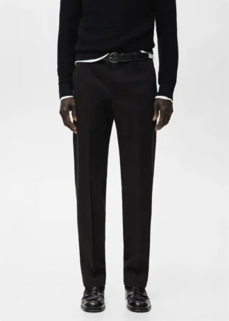 Regular-Fit-Hose aus Baumwolle