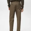 Regular Fit-Hose aus Baumwolle mit Bundfalten Regular Fit-Hose aus Baumwolle mit Bundfalten