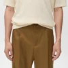 Regular-Fit-Hose mit Falten und fließendem Schnitt Regular-Fit-Hose mit Falten und fließendem Schnitt