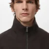 Regular-Fit-Jacke mit Reißverschluss