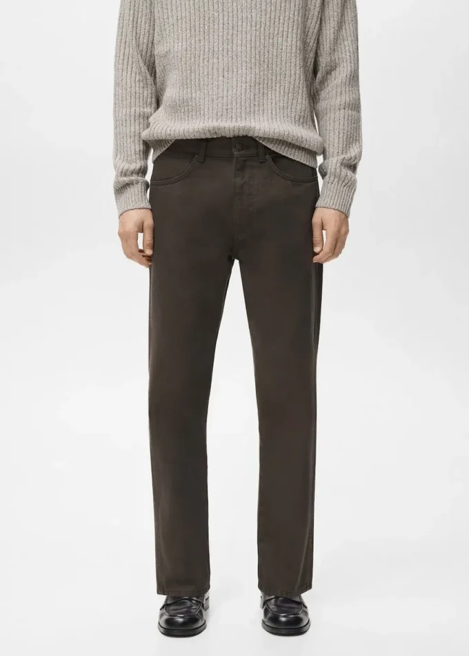 Regular Fit Jeans aus Baumwolle Regular Fit Jeans aus Baumwolle