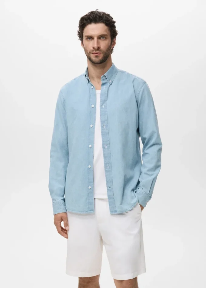Regular Fit Jeanshemd Regular Fit Jeanshemd