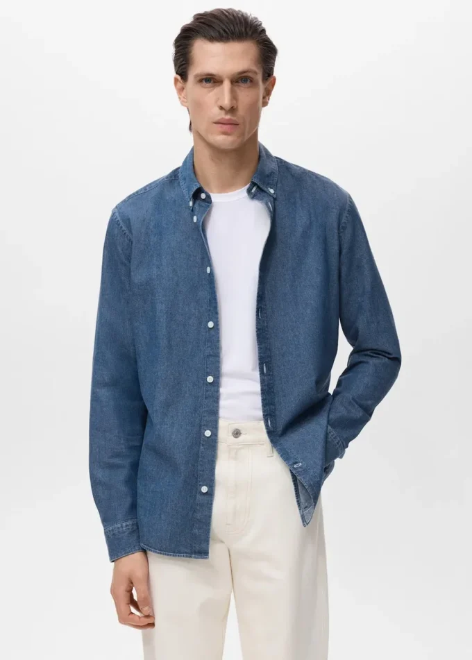 Regular Fit Jeanshemd Regular Fit Jeanshemd
