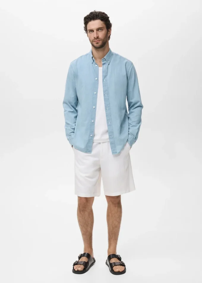 Regular Fit Jeanshemd Regular Fit Jeanshemd
