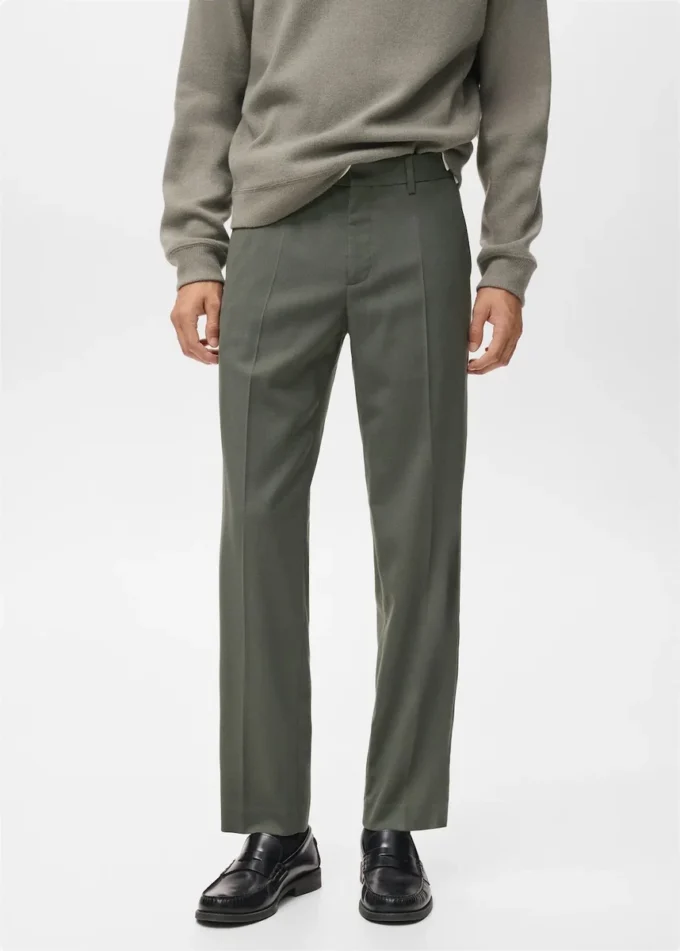 Regular-Fit-Plisseehose Regular-Fit-Plisseehose