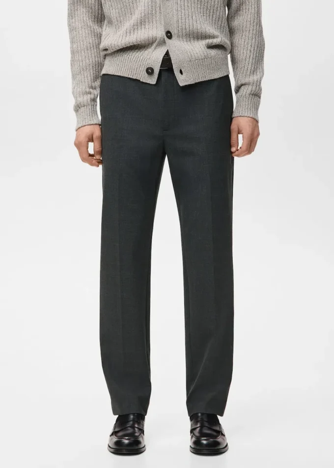Regular-Fit-Plisseehose Regular-Fit-Plisseehose
