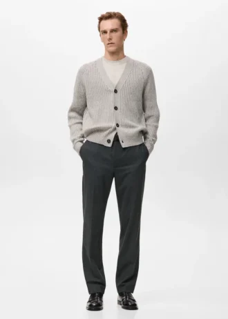 Regular-Fit-Plisseehose