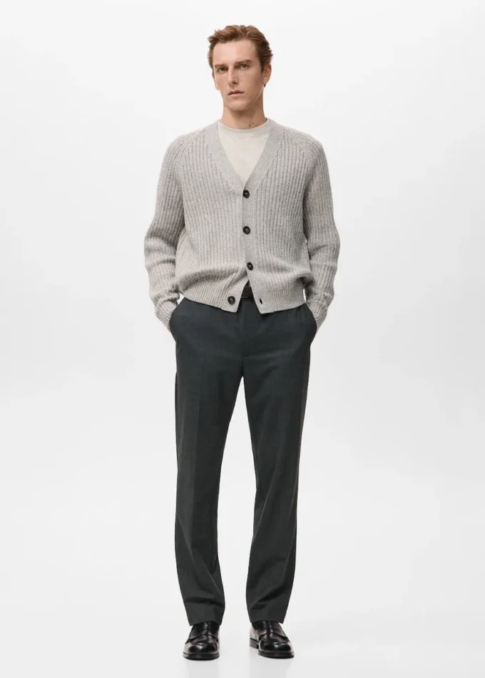 Regular-Fit-Plisseehose Regular-Fit-Plisseehose