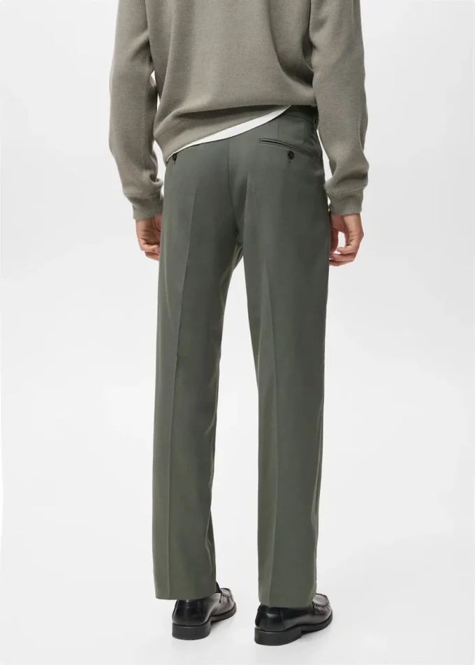 Regular-Fit-Plisseehose Regular-Fit-Plisseehose
