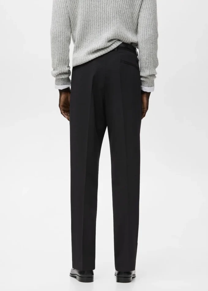 Regular-Fit-Plisseehose Regular-Fit-Plisseehose