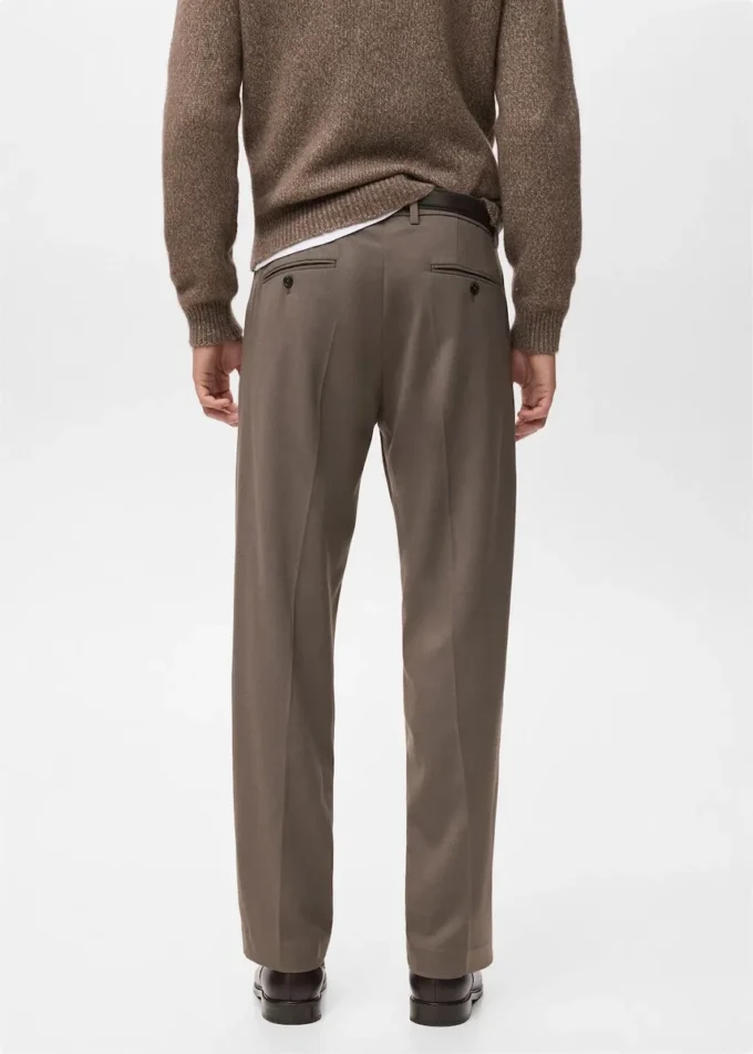 Regular-Fit-Plisseehose Regular-Fit-Plisseehose
