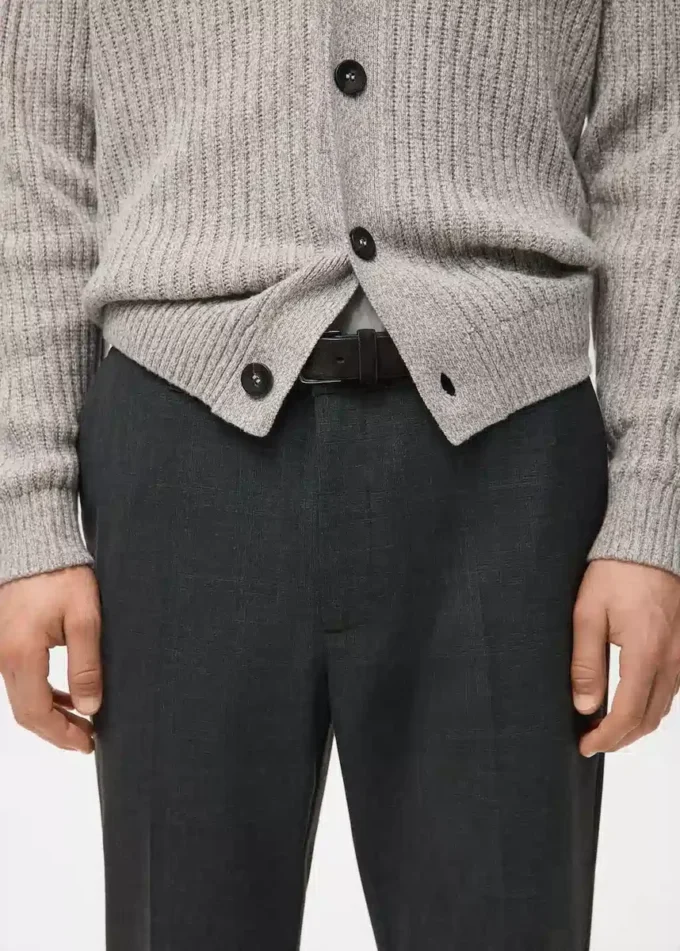 Regular-Fit-Plisseehose Regular-Fit-Plisseehose
