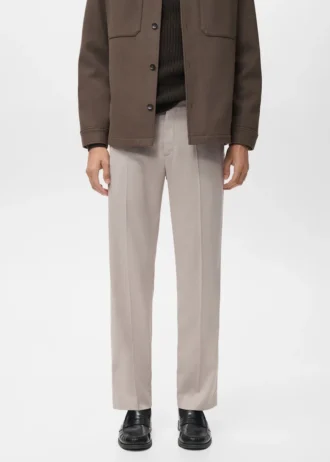 Regular-Fit-Plisseehose MANGO USA Regular-Fit-Plisseehose MANGO USA