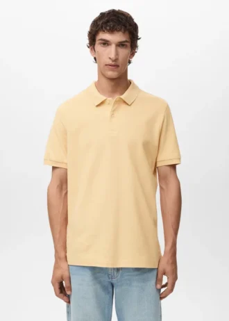 Regular Fit Polohemd aus Baumwollpiqué