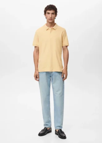 Regular Fit Polohemd aus Baumwollpiqué