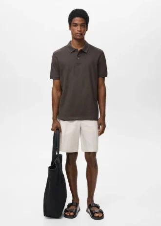 Regular Fit Polohemd aus Baumwollpiqué Regular Fit Polohemd aus Baumwollpiqué