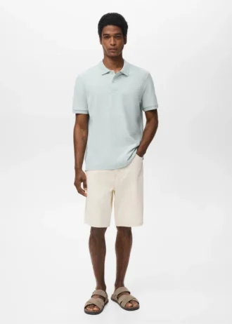 Regular Fit Polohemd aus Baumwollpiqué Regular Fit Polohemd aus Baumwollpiqué