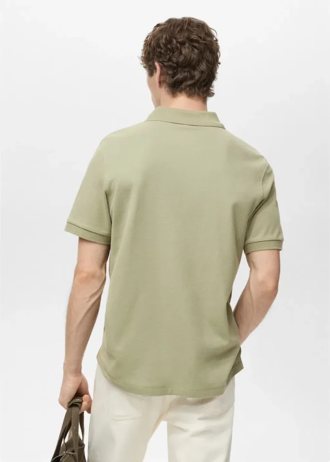 Regular Fit Polohemd aus Baumwollpiqué Regular Fit Polohemd aus Baumwollpiqué
