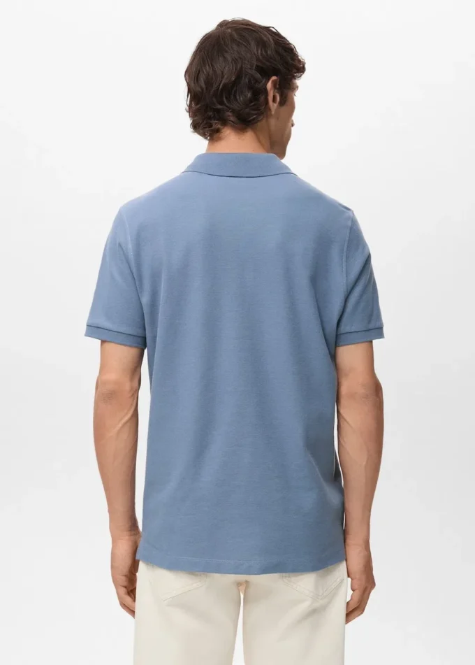 Regular Fit Polohemd aus Baumwollpiqué