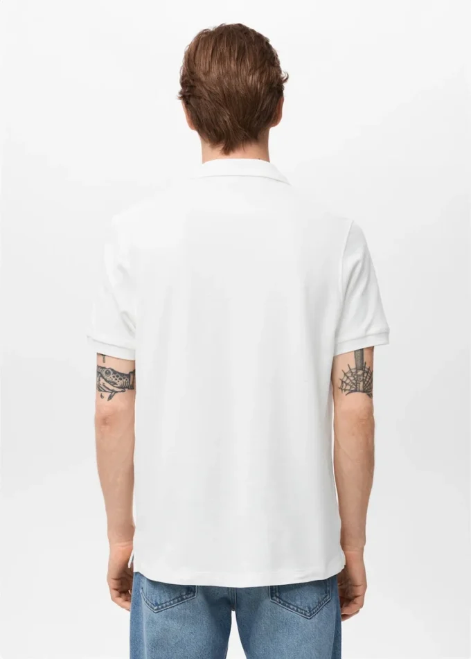 Regular Fit Polohemd aus Baumwollpiqué Regular Fit Polohemd aus Baumwollpiqué