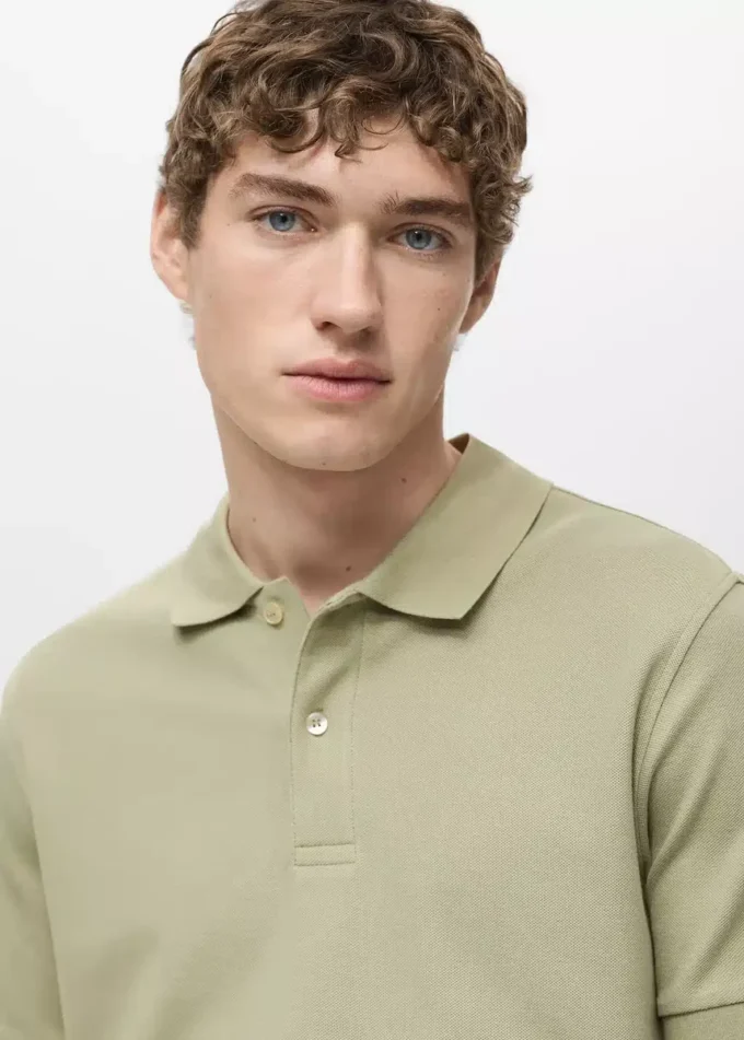 Regular Fit Polohemd aus Baumwollpiqué Regular Fit Polohemd aus Baumwollpiqué