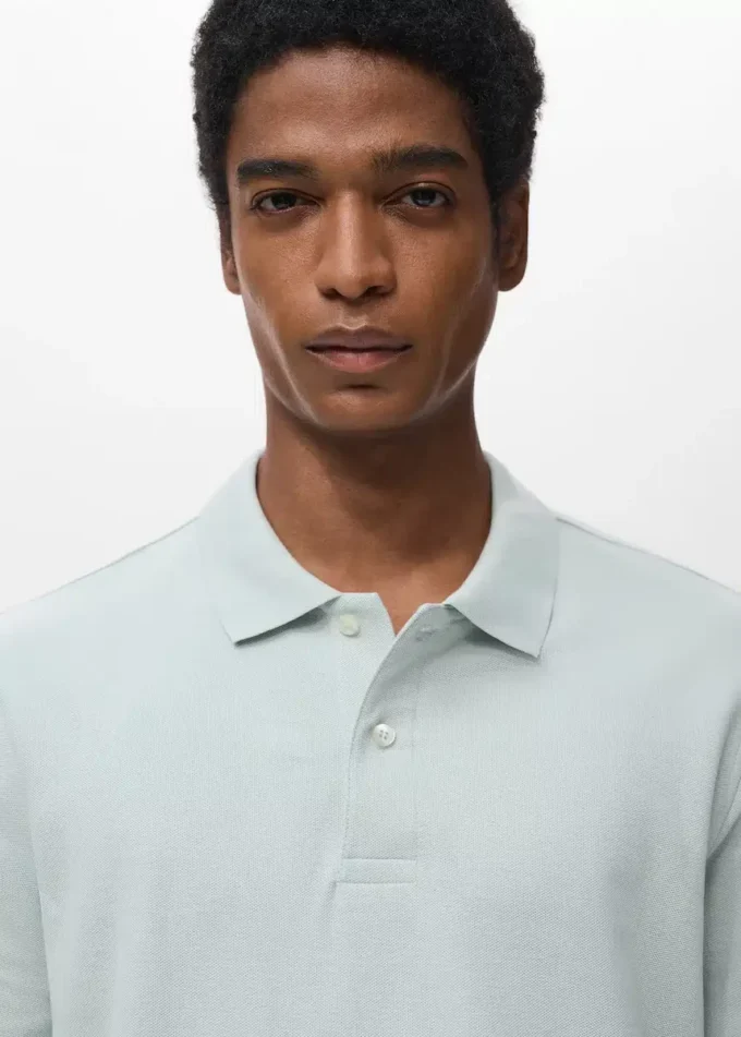 Regular Fit Polohemd aus Baumwollpiqué Regular Fit Polohemd aus Baumwollpiqué