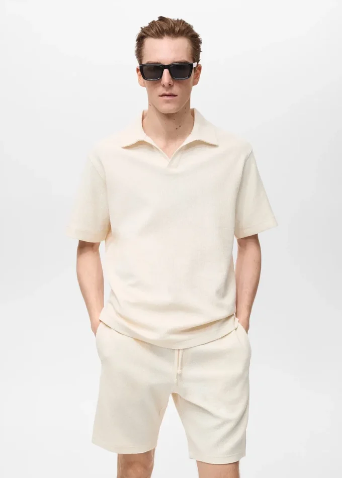 Regular-Fit-Polohemd mit Struktur Regular-Fit-Polohemd mit Struktur