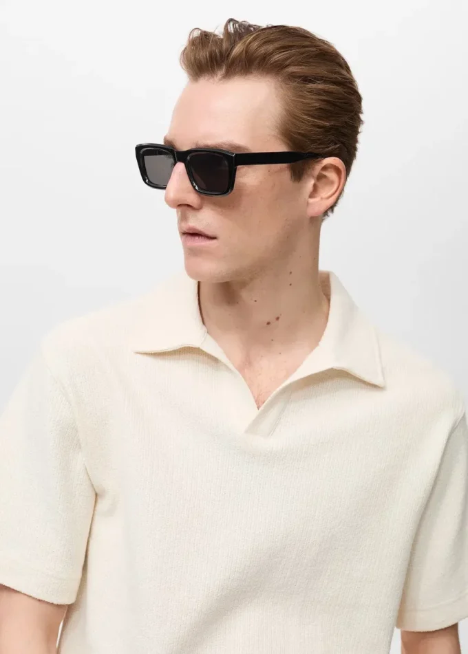 Regular-Fit-Polohemd mit Struktur Regular-Fit-Polohemd mit Struktur